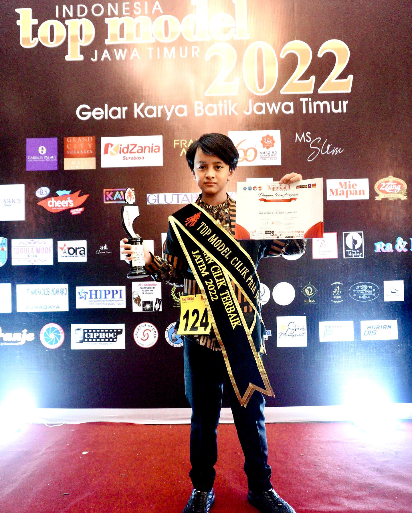 Top Model Cilik Pria Jawa Timur 2022